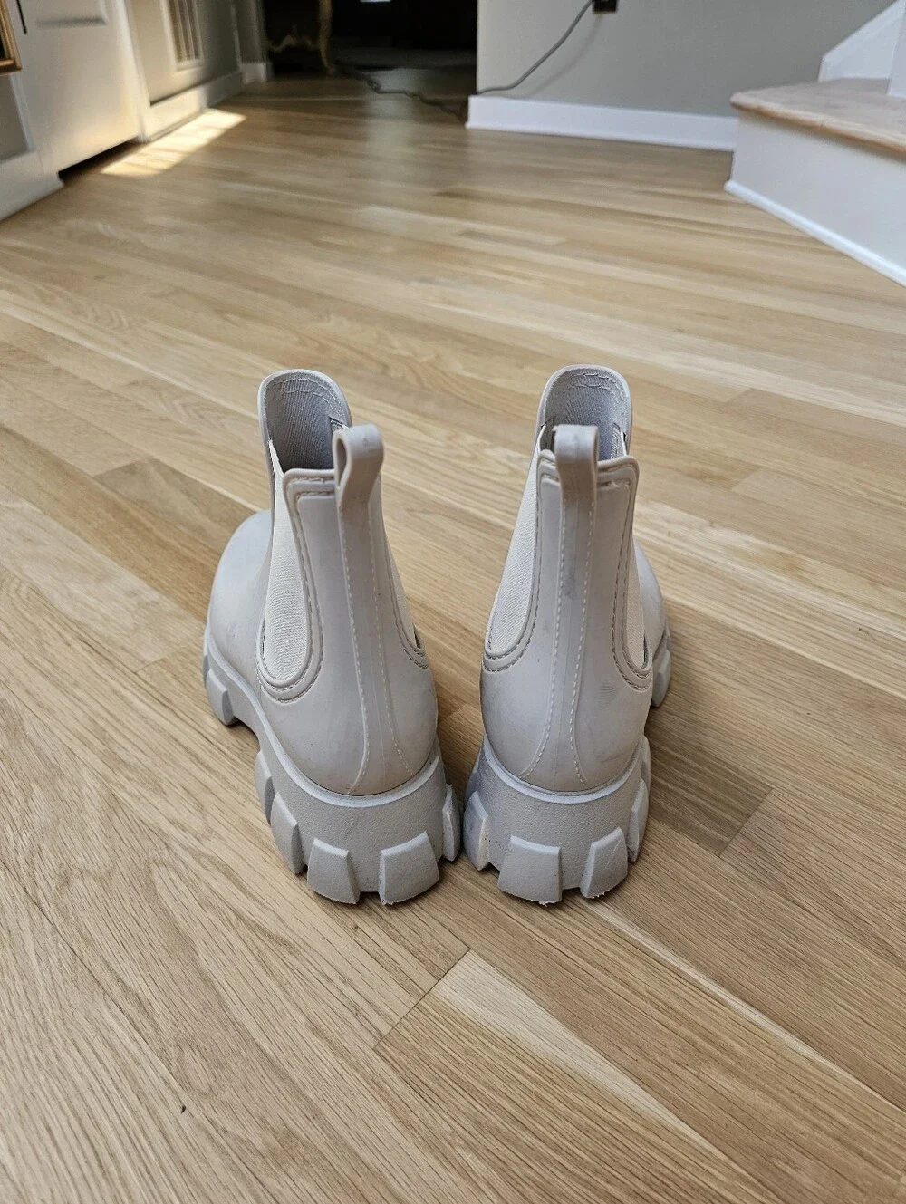 Jeffery Campbell Platform Lug Sole Chelsea Rain Boot - Picture 5 of 9